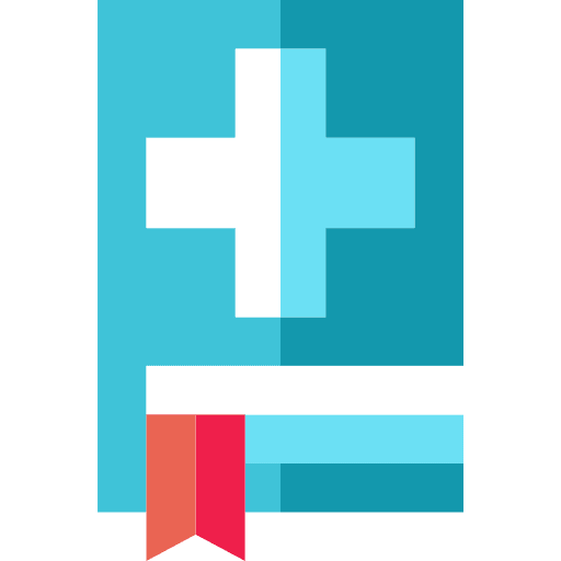 Appointment book book medical hospital icon