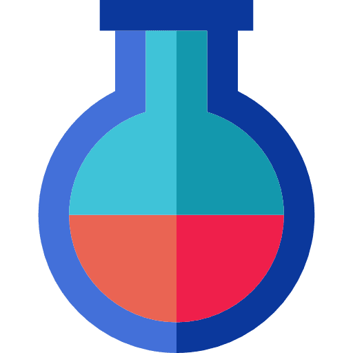 Flask education flask science icon