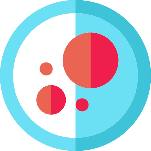 Petri dish laboratory equipment education experimentation icon