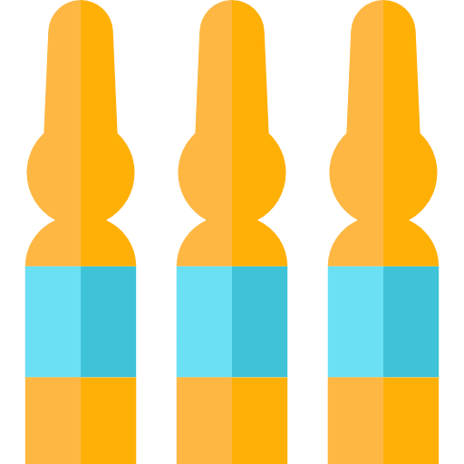 Vials medical medicine vials icon