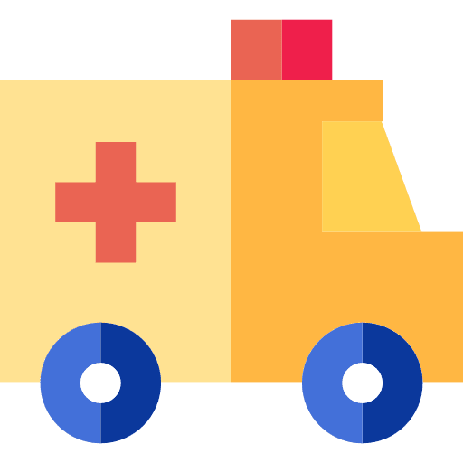 Ambulance medical ambulance transport icon