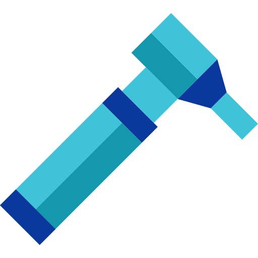 Otoscope medical kit tool otoscope icon