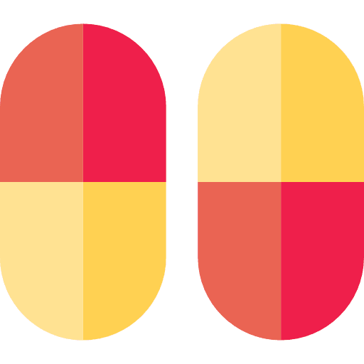 Pills medicine remedy medical icon