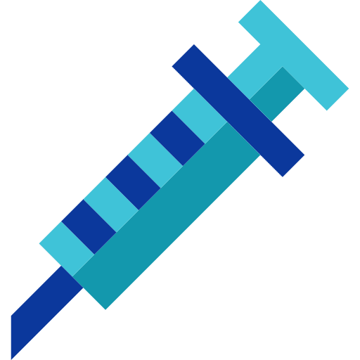 Vaccine veterinarian pet health care icon