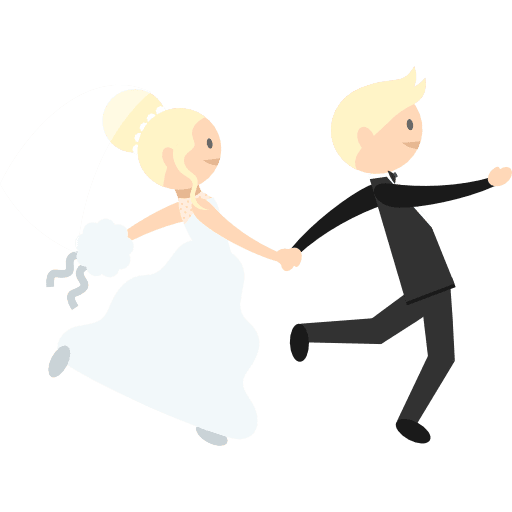 Wedding couple groom wedding couple bride icon