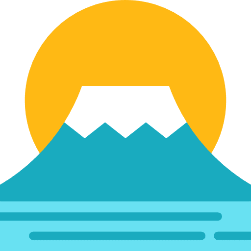 Fuji mountain fuji mountain japanese japan icon
