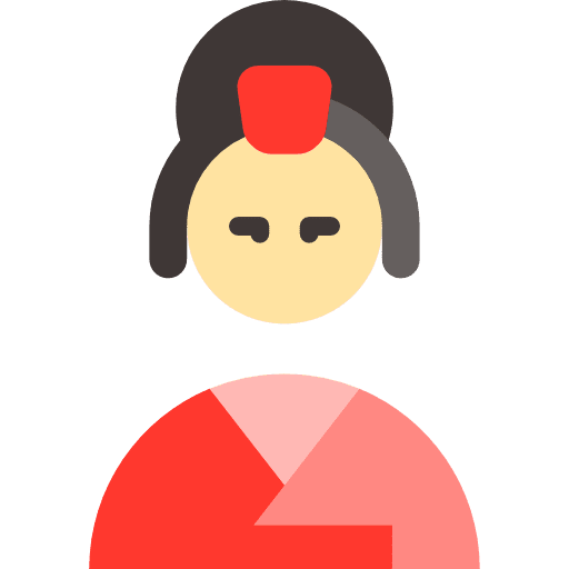 Geisha japan geisha people icon