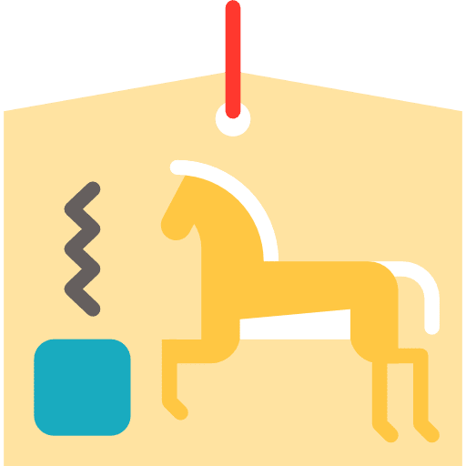 Ema japanese ema oriental icon