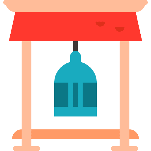 Temple taoism asian buildings icon