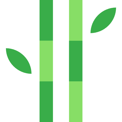 Bamboo botanical japan nature icon