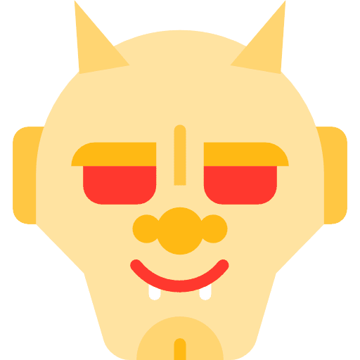 Hannya asian japanese avatar icon