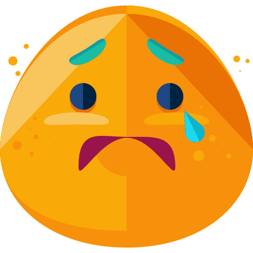 Anxious smileys anxious feelings icon