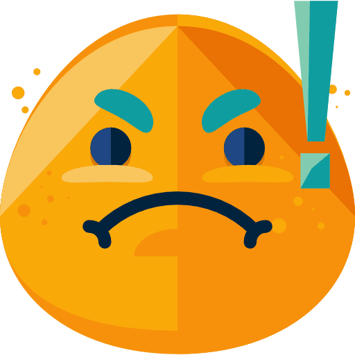 Furious feelings furious emoji icon