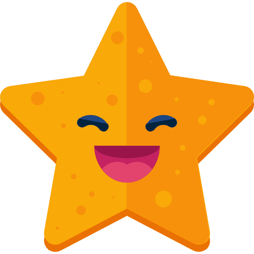 Star emoticons gold star emoji icon