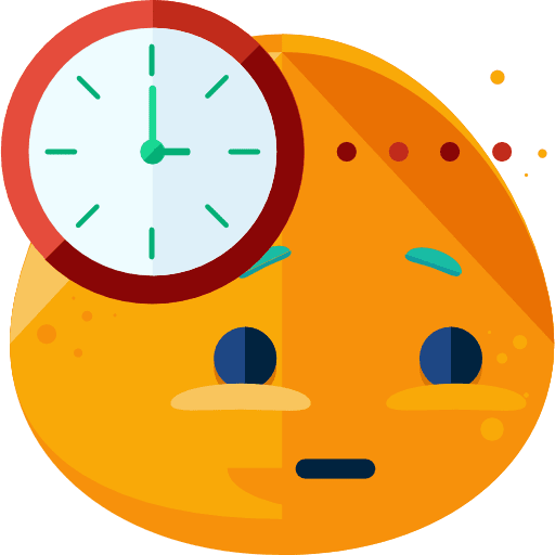 Waiting emoji waiting smileys icon