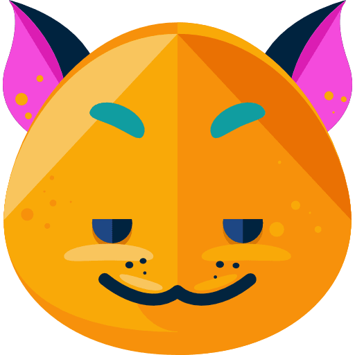 Cat smileys emoji cat icon