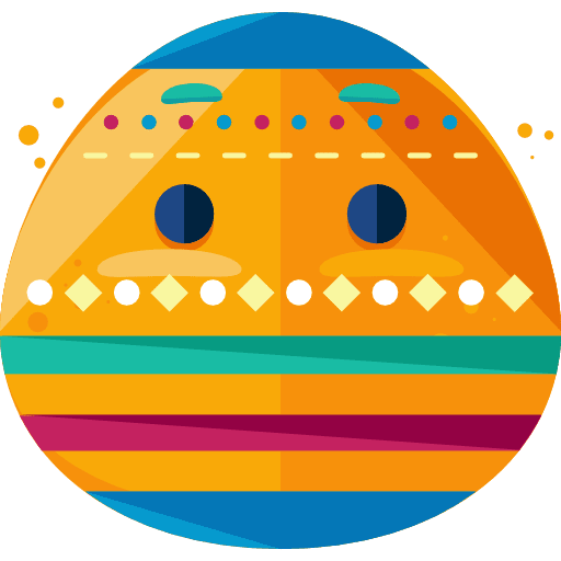 Easter egg smileys emoticons easter icon