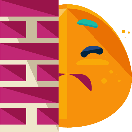 Hiding hiding emoji smileys icon