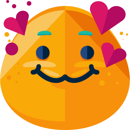 In love emoji smileys emoticons icon