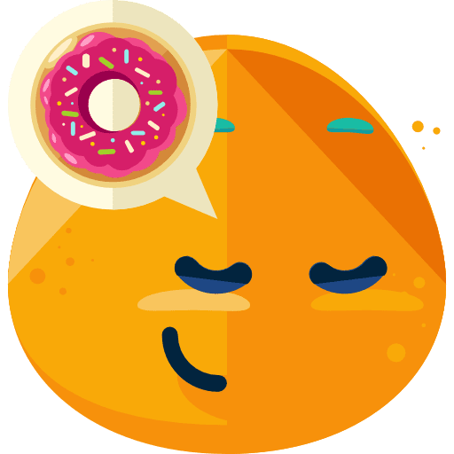 Hungry emoticons feelings emoji icon