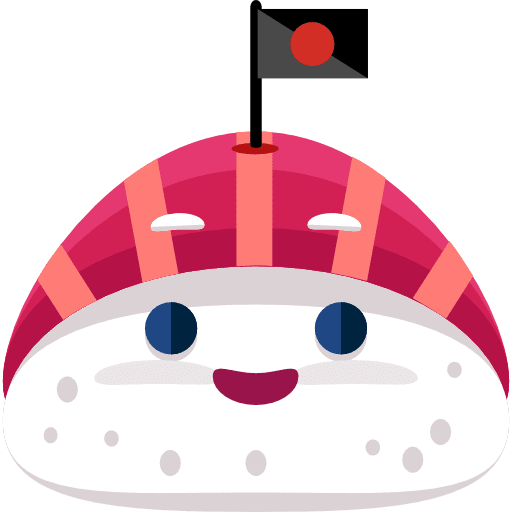 Sushi sushi smileys emoji icon
