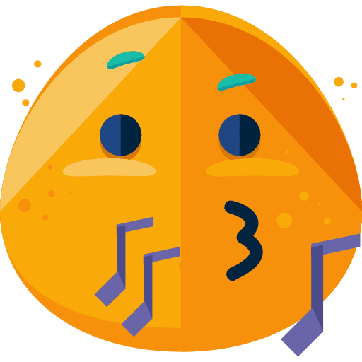 Whistle smileys whistle emoticons icon