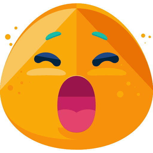 Yawn emoticons feelings yawn icon