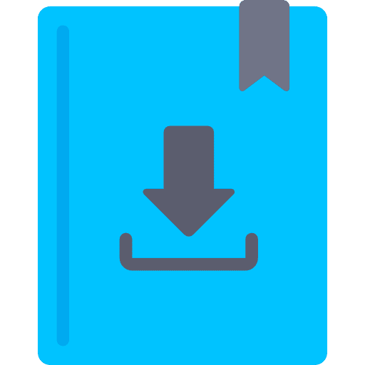 Ebook interface library reading icon