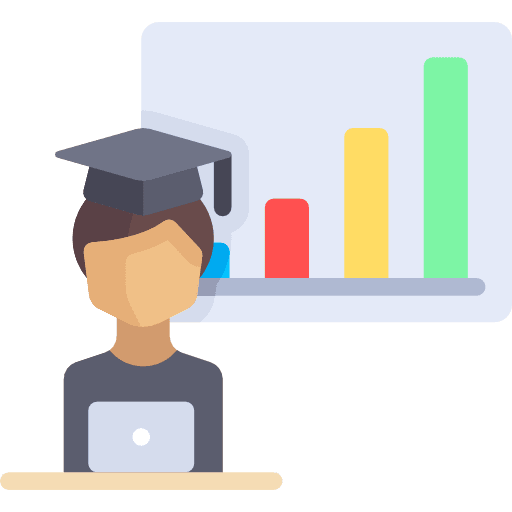 Statistics bars chart stats seo and web icon