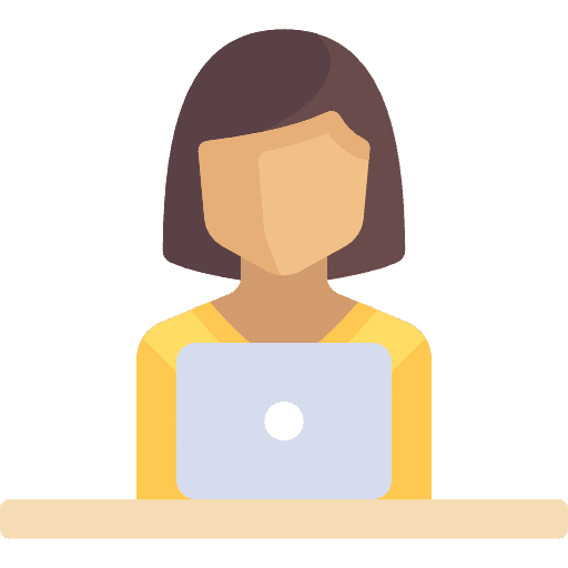 Student student learning laptop icon