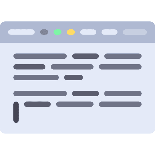 Browser education browser interface icon