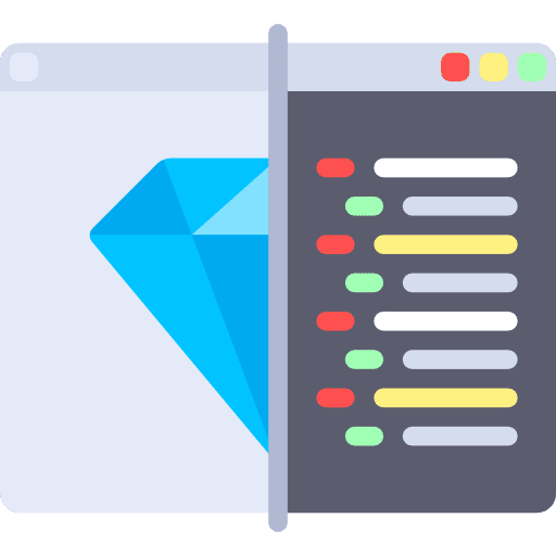 Code multimedia web page computer icon