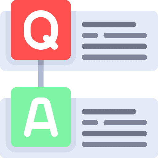 Question education question answer icon