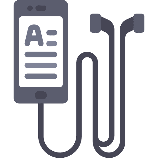 Smartphone cellphone communications touch screen icon