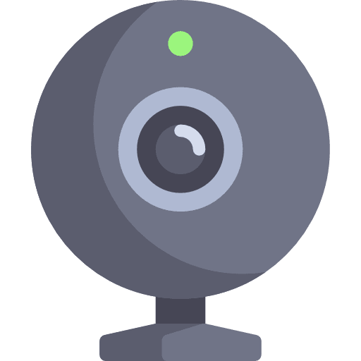 Webcam electronics communications computer icon