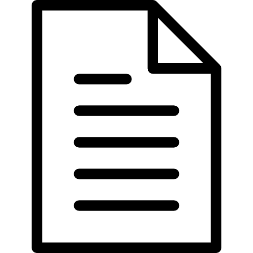File interface document archive icon