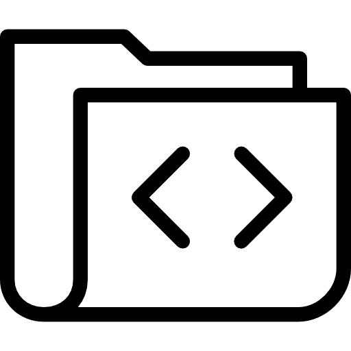 Folder office material file storage files and folders icon