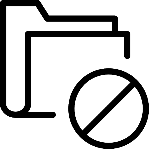 Folder office material file storage storage icon