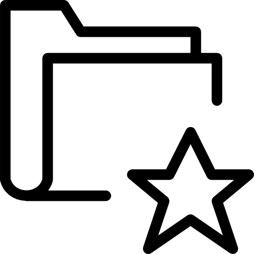 Folder office material files and folders data storage icon