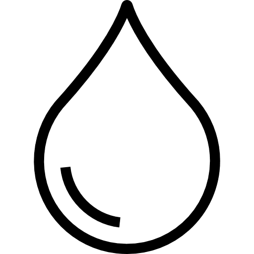 Drop nature weather paint drop icon