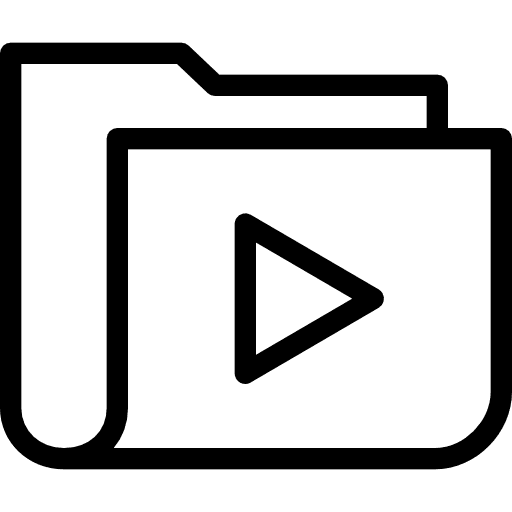 Folder file storage interface storage icon