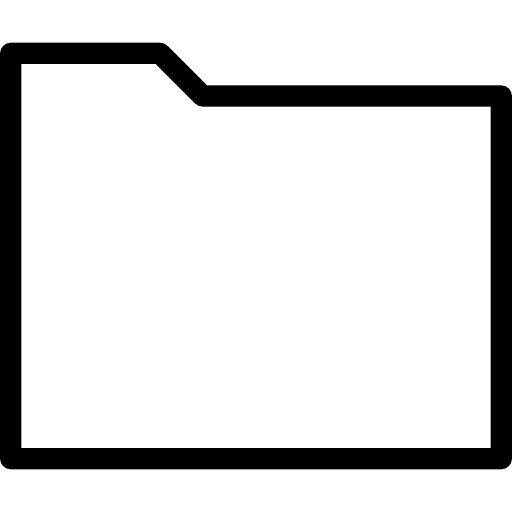 Folder files and folders folder data storage icon