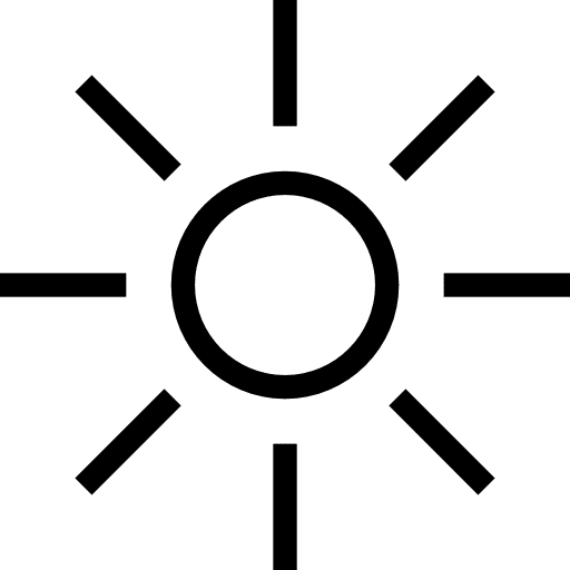 Brightness brightness illumination ui icon