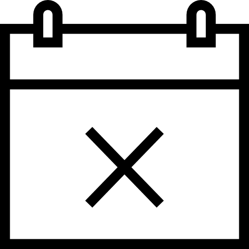 Calendar administration organization interface icon