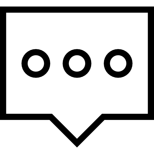 Chat chat multimedia communications icon