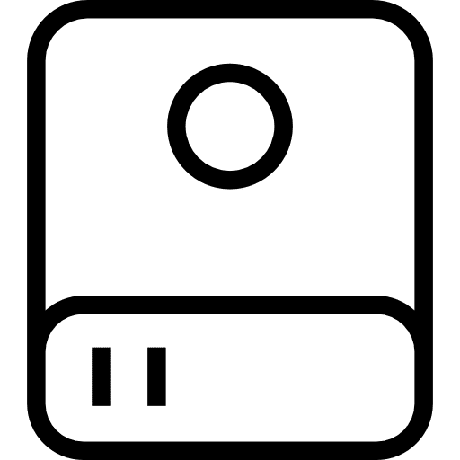 Drive hard drive electronic storage drive icon