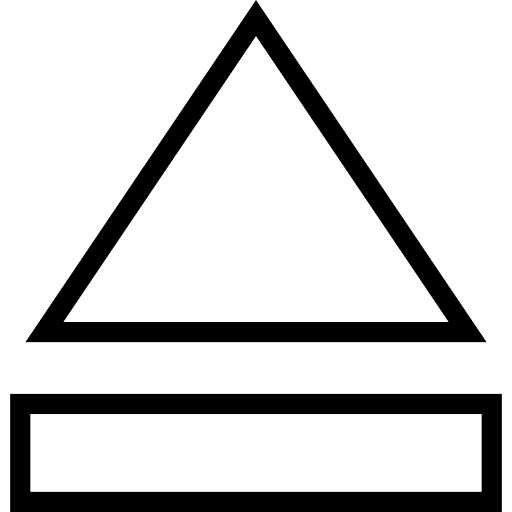 Eject eject multimedia option interface icon