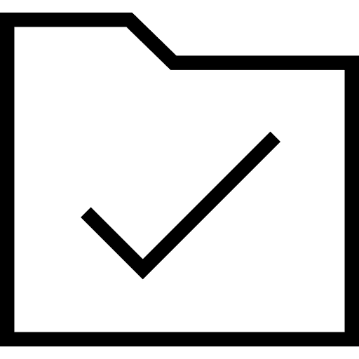 Folder office material storage folder icon