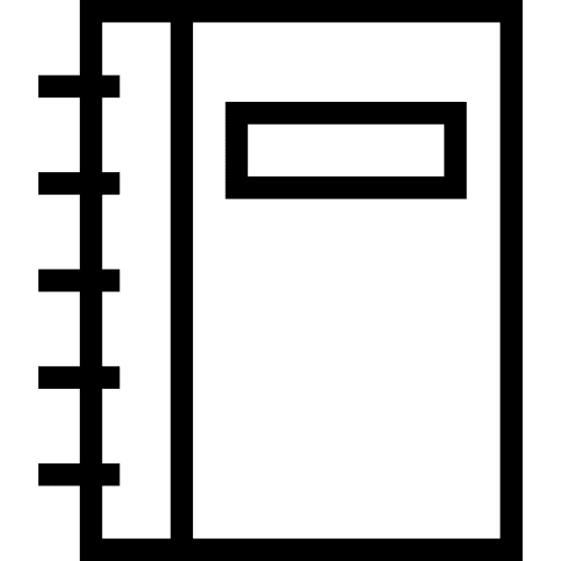 Notebook notebook address book bookmark icon