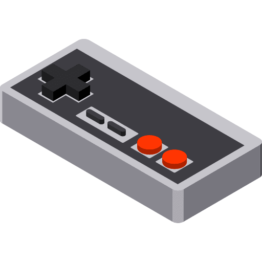 Gamepad gamer joystick game controller icon
